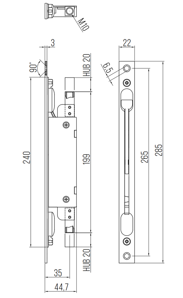 DENI 9220 KANTSCHUIF