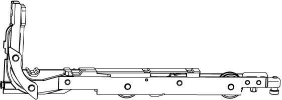 MACO 210491 VOORSTE LOOPWAGEN HEFSCHUIFRAAM 200KG