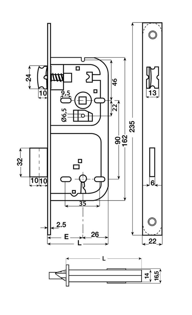 SINA 130S BAARDSLOT