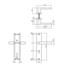 INTERSTEEL KRUKKENPAAR HERA OP SCHILD MET BB