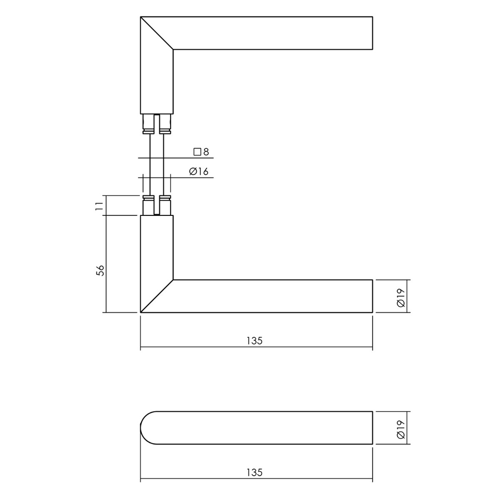 INTERSTEEL KRUKKENPAAR JURA OP MASSIEVE ROZET