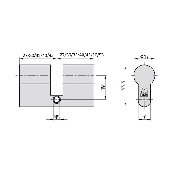 BASI BZ 100 BLINDCILINDER