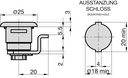 BASI HS 329 AUTOMAATCILINDER