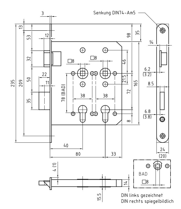 BMH 1017 DUBBELE PZ VOOR RX-LOKALEN