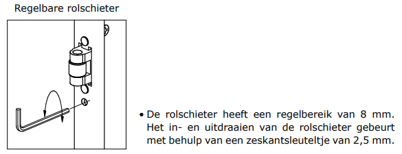 SOBINCO REEKS 8600/8300 MET ROL- & NACHTSCHIETER