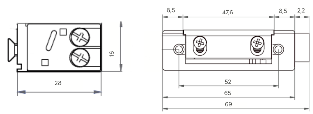 LOCK CONTROL SERIE 5 MINI ELEKTRISCHE DEUROPENER