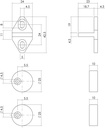 INTERSTEEL GELEIDER EN AFSTANDHOUDERS SCHUIFDEURSYSTEEM