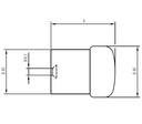 DENI 3871 DEURSTOPPER MET BUFFER ROBUSTO