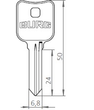 BURG H4J AUTOMAATCILINDER