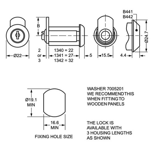 EURO-LOCKS 1340  AUTOMAATCILINDER