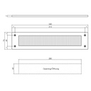 INTERSTEEL TOCHTWERING RECHTHOEKIG