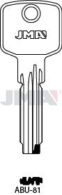 JMA BRUTE SLEUTEL PROFIEL ABU-81