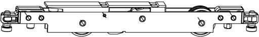 MACO 229491 MIDDENSTE LOOPWAGEN HEFSCHUIFRAAM 300KG