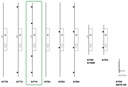 SOBINCO PENTA-LOCK 6774 MET HAAK EN 4 ROLNOKKEN