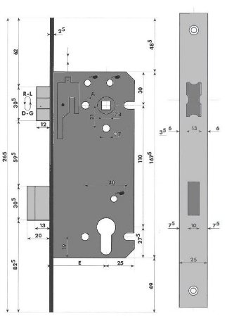 DYLA 402 CILINDERSLOT