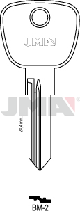 JMA BRUTE SLEUTEL PROFIEL BM-2