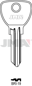 JMA BRUTE SLEUTEL PROFIEL BRI-19