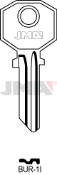 JMA BRUTE SLEUTEL PROFIEL BUR-1I