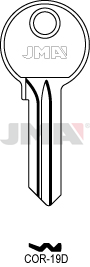 JMA BRUTE SLEUTEL PROFIEL COR-19D