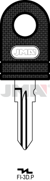 JMA BRUTE SLEUTEL PROFIEL FI-3DP