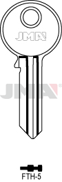 JMA BRUTE SLEUTEL PROFIEL FTH-5