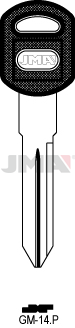 JMA BRUTE SLEUTEL PROFIEL GM-14P