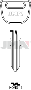 JMA BRUTE SLEUTEL PROFIEL HOND-15