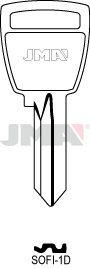 JMA BRUTE SLEUTEL PROFIEL SOFI-1D