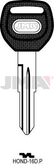 JMA BRUTE SLEUTEL PROFIEL HOND-16DP