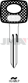 JMA BRUTE SLEUTEL PROFIEL HU-MNP