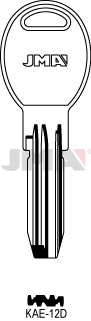 JMA BRUTE SLEUTEL PROFIEL KAE-12D