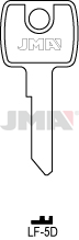 JMA BRUTE SLEUTEL PROFIEL LF-5D