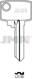 JMA BRUTE SLEUTEL PROFIEL LIT-3D