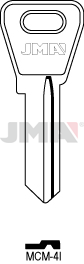 JMA BRUTE SLEUTEL PROFIEL MCM-4I