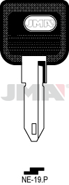 JMA BRUTE SLEUTEL PROFIEL NE-19P