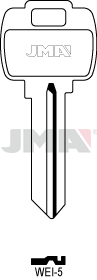 JMA BRUTE SLEUTEL PROFIEL WEI-5