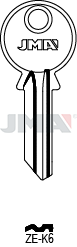 JMA BRUTE SLEUTEL PROFIEL ZE-K6