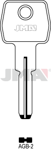 JMA BRUTE SLEUTEL PROFIEL AGB-2