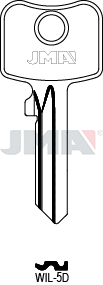 [WIL-5D] JMA BRUTE SLEUTEL PROFIEL WIL-5D