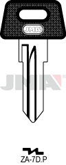 [ZA-7D.P] JMA BRUTE SLEUTEL PROFIEL ZA-7DP