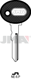 [NE-6P] JMA BRUTE SLEUTEL PROFIEL NE-6P