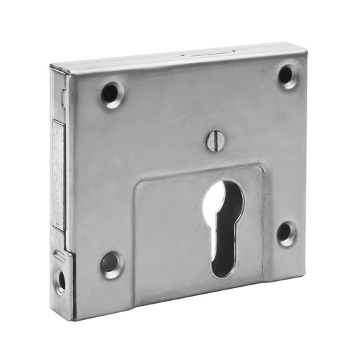 [11312] AMF 49ZNI SURFACE-MOUNTED LOCK WITH CORNER STRIKE PLATE