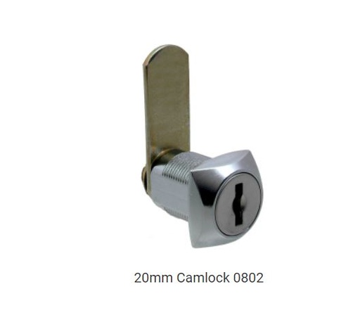 [0802-180/51/2] EURO-LOCKS SERIE 0802-180° AUTOMAATCILINDER MET MOER