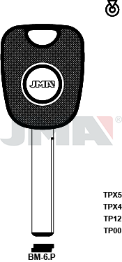 [TP00BM-6.P] JMA BRUTE SLEUTEL PROFIEL TP00BM-6.P