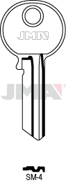 [SIM8] JMA BRUTE SLEUTEL PROFIEL SM-4