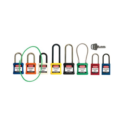 IFAM LOTO SF40 IN STAINLESS STEEL SHACKLE STANDARD