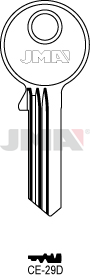 [CE-29D] JMA BRUTE SLEUTEL PROFIEL CE-29D