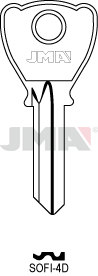 [SOFI-4D] JMA BRUTE SLEUTEL PROFIEL SOFI-4D