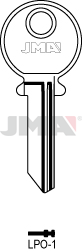 [LPO-1] JMA BRUTE SLEUTEL PROFIEL LPO-1