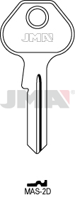 [MAS-2D] JMA BRUTE SLEUTEL PROFIEL MAS-2D